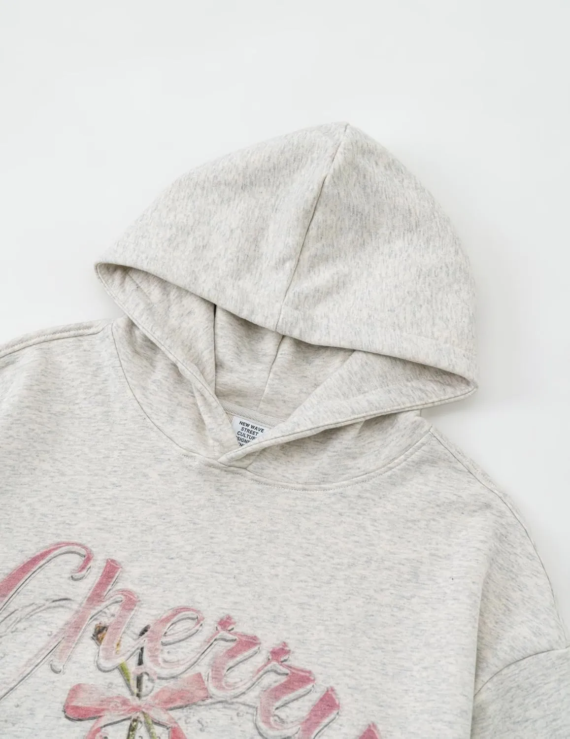 Aelfric Eden Graphic Hoodies Cherry Print Hoodie Long Sleeve Oversized Hooded Pullover Sweatshirt 2025 Trendy Tops Outfits