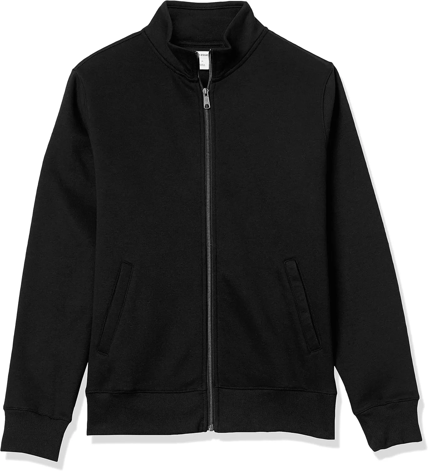 Amazon Essentials Men's Sweatshirt, Mock Neck, Fleece Zip Up