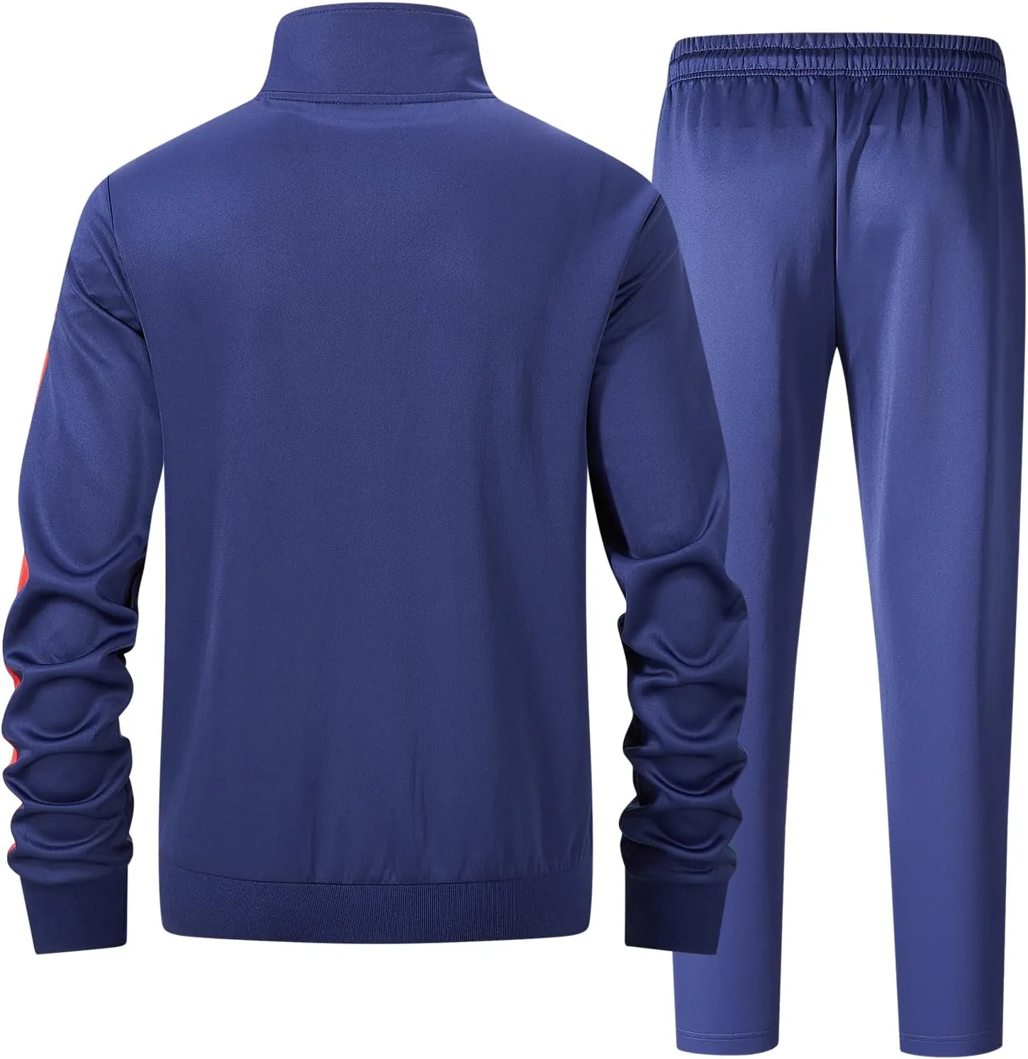 ANOTWENER Men's Casual 2 Piece Tracksuit Sets Long Sleeve Full Zip Jacket and Sweatpants Jogging Sport Outfits Sweatsuits