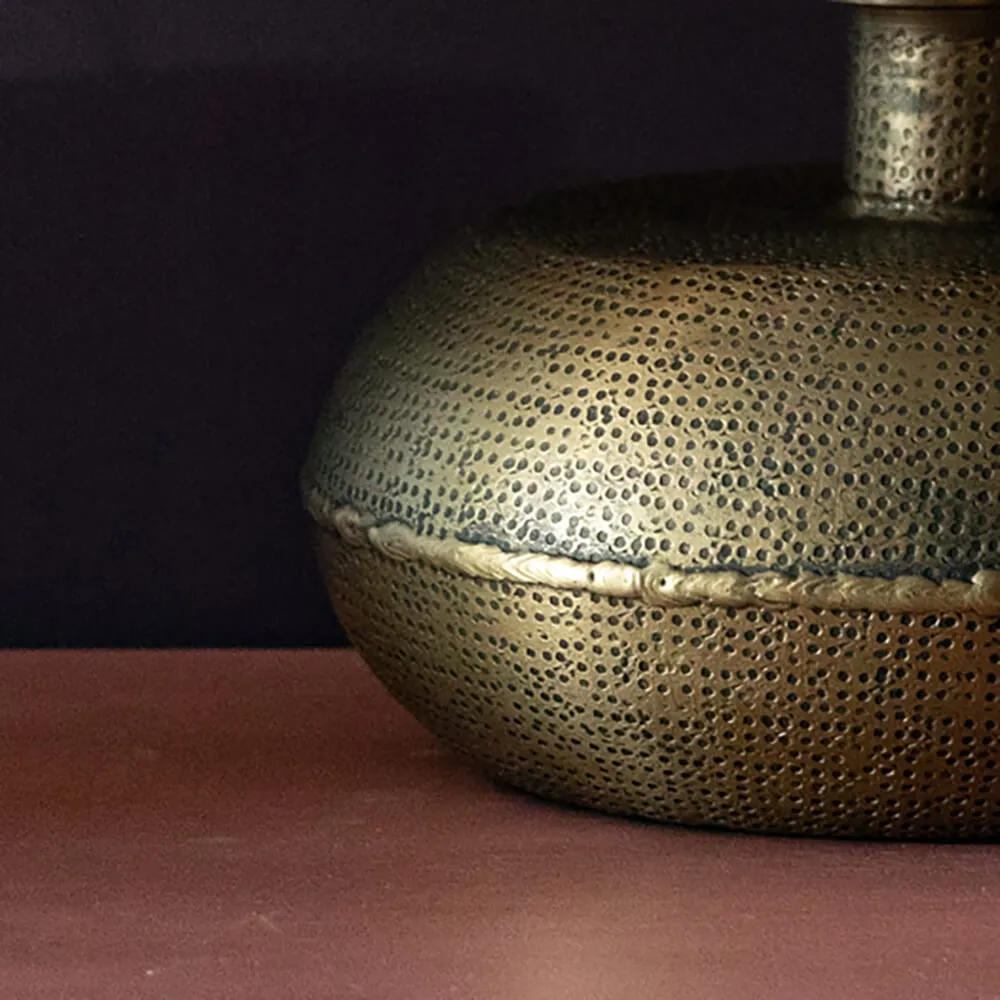Antique Brass Lumbu Lamp Base