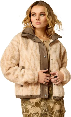 ARIAT Women Sherpa Blocked Jacket