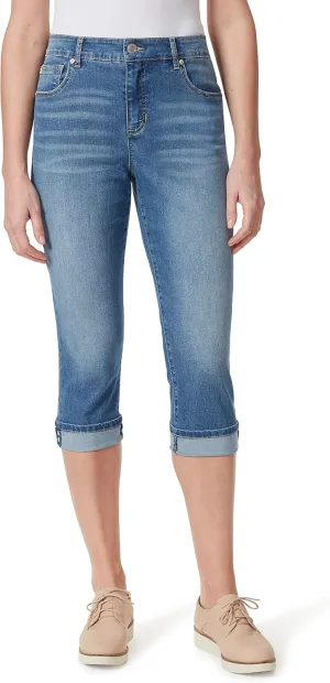 Bandolino Women's Mandie 5 Pocket High Rise Capri