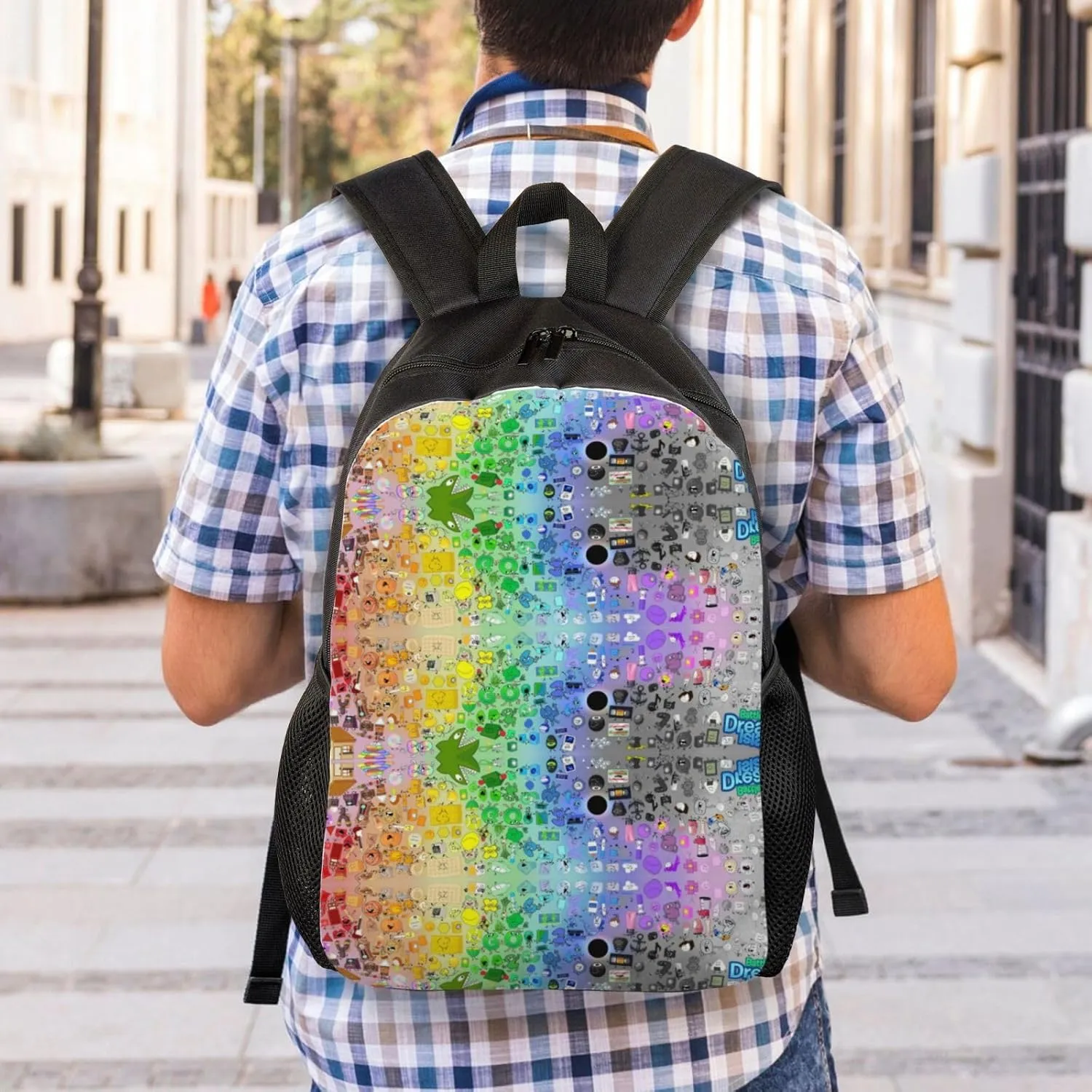 Bfdi-Battle For Dream Island Backpack, Fashionable Casual Travel Bag, Multifunctional Backpack