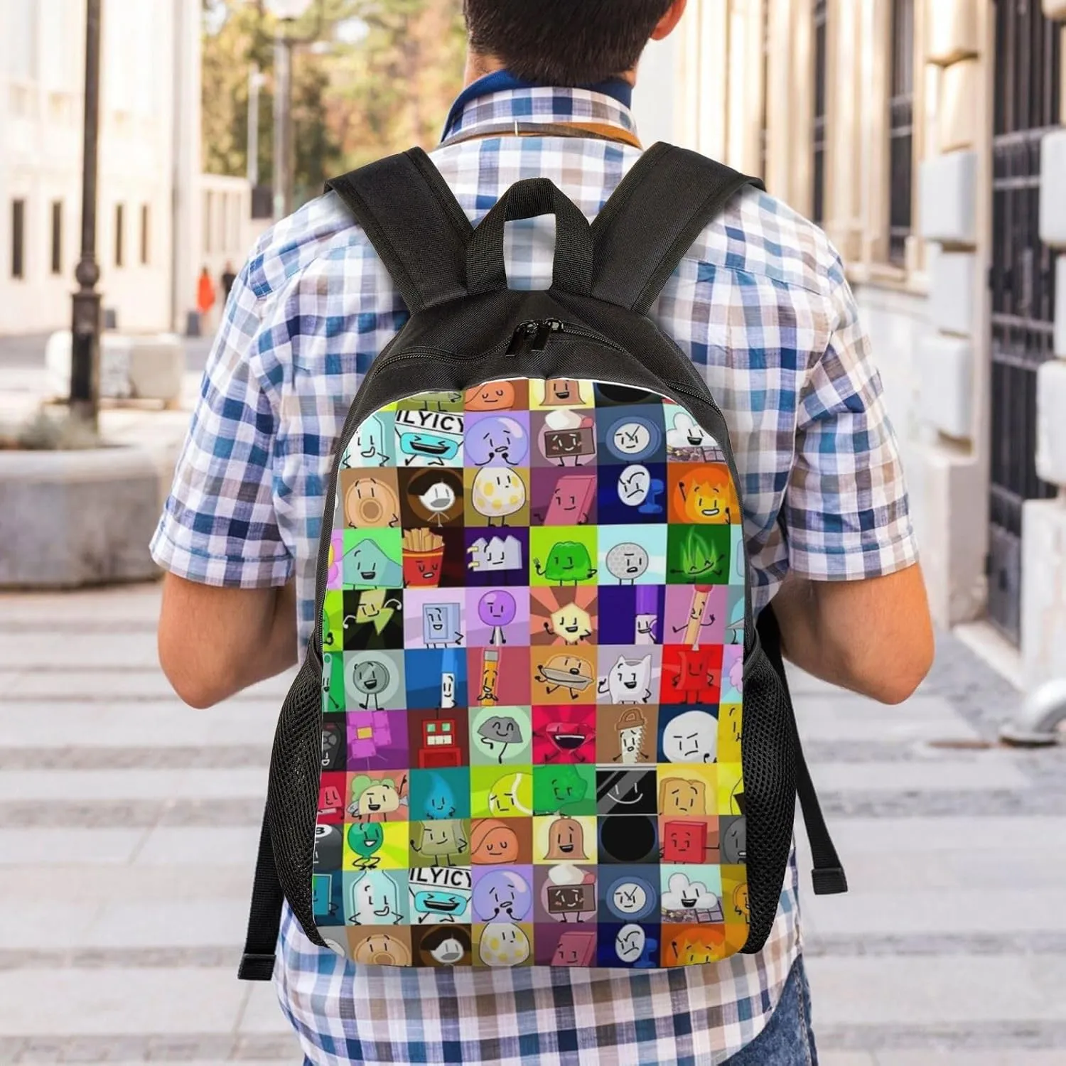 Bfdi-Battle For Dream Island Backpack, Fashionable Casual Travel Bag, Multifunctional Backpack