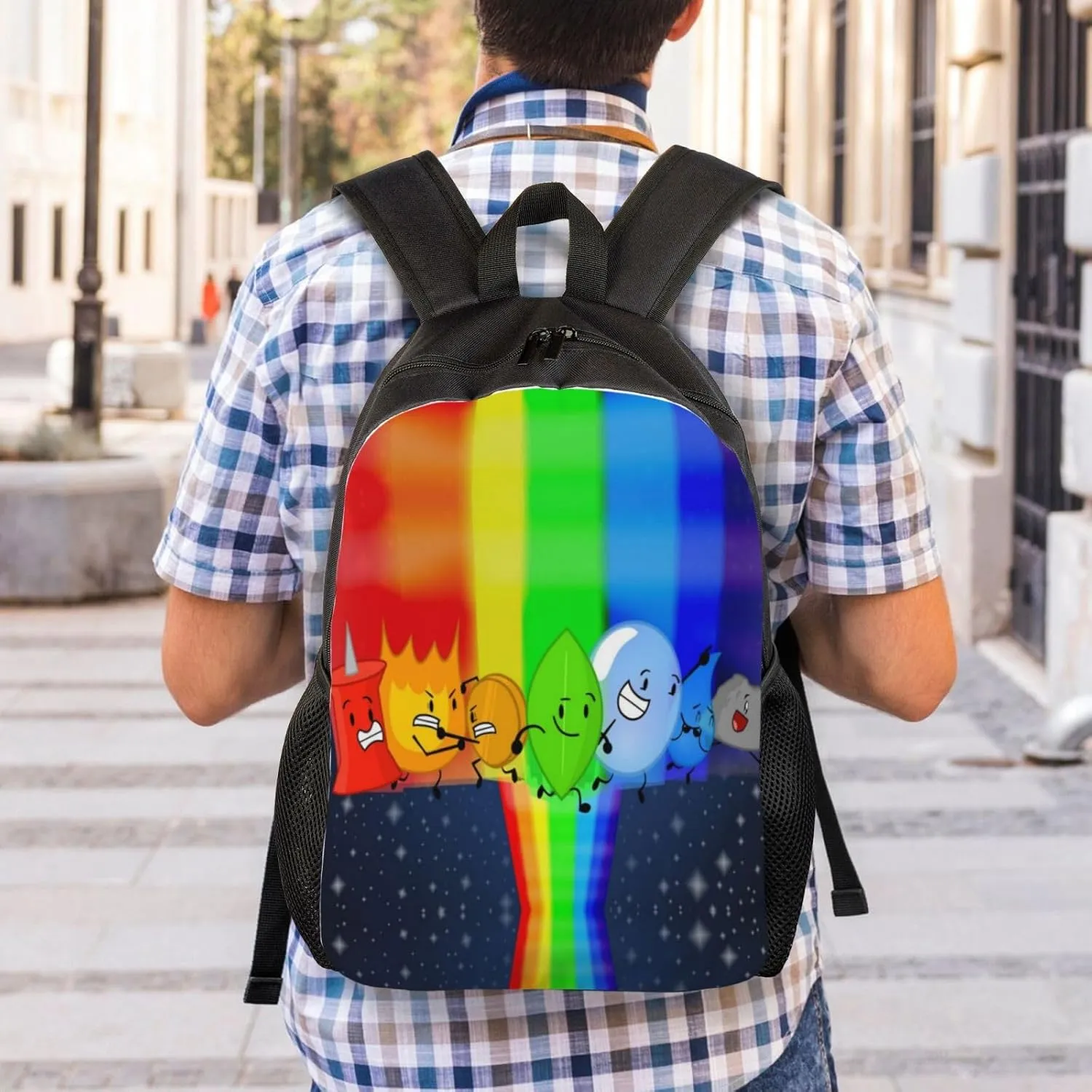 Bfdi-Battle For Dream Island Backpack, Fashionable Casual Travel Bag, Multifunctional Backpack
