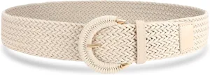 Braided Belt for Women Dress Summer Ladies Woven Wide Boho Belt for Jeans