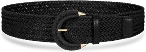 Braided Belt for Women Dress Summer Ladies Woven Wide Boho Belt for Jeans