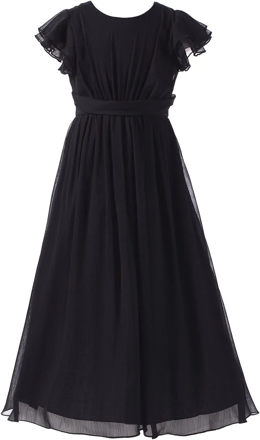 Bridesmaid Dress Prom Party Dresses Long Flower Girl's Dress