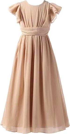 Bridesmaid Dress Prom Party Dresses Long Flower Girl's Dress