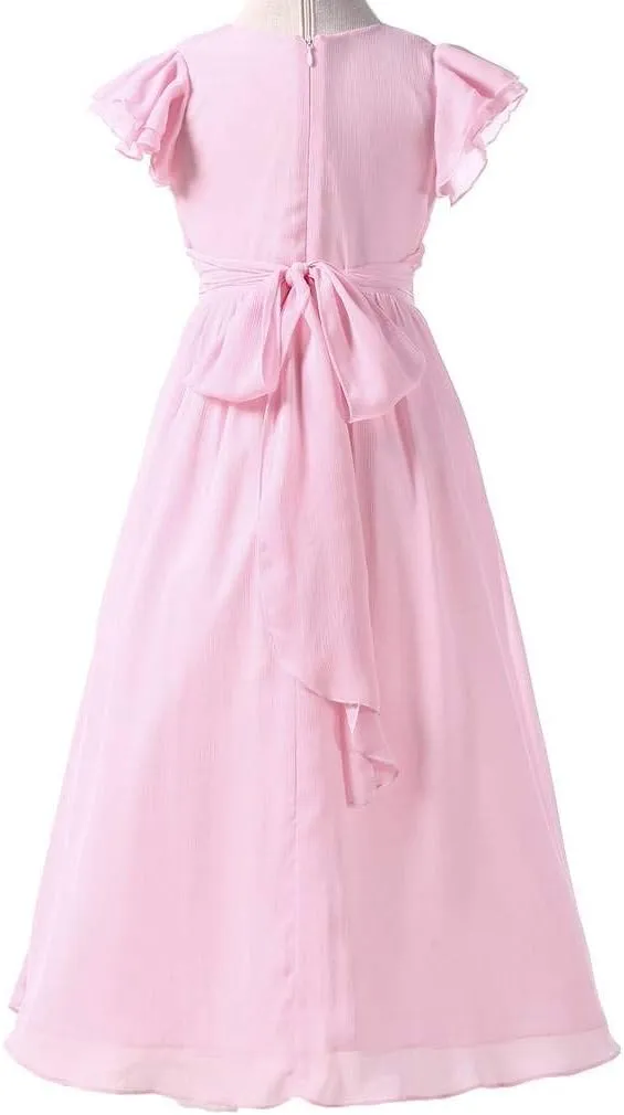 Bridesmaid Dress Prom Party Dresses Long Flower Girl's Dress
