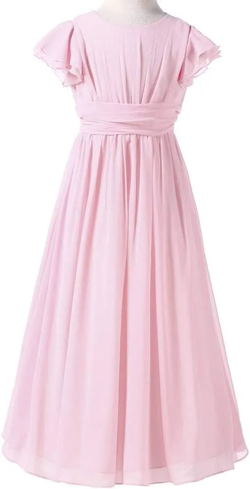 Bridesmaid Dress Prom Party Dresses Long Flower Girl's Dress