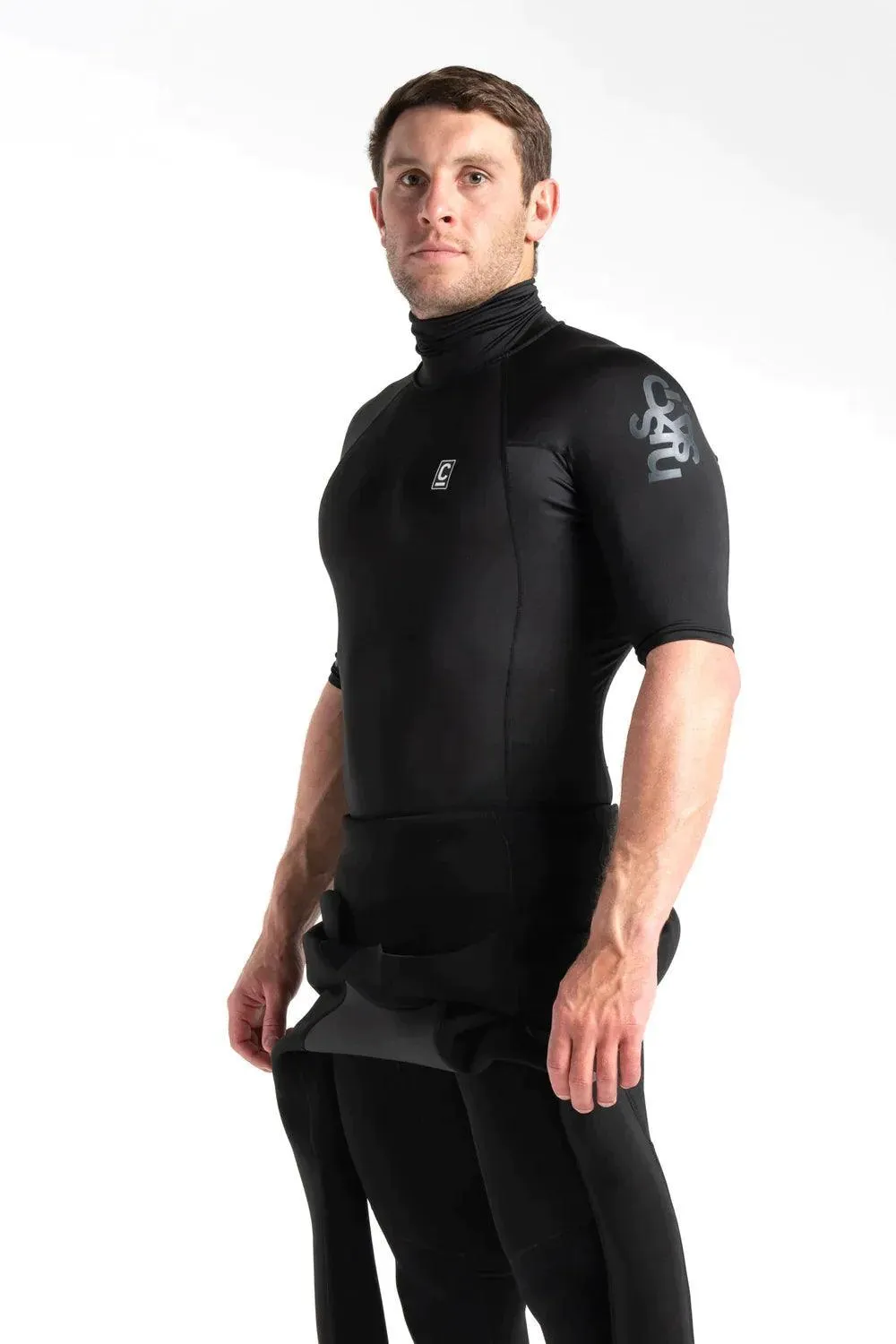 C-Skins Rash X Mens Rash Vest Black