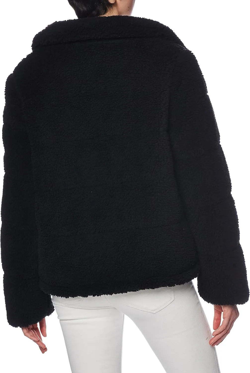 Calvin Klein Women's Faux Sherpa Coat