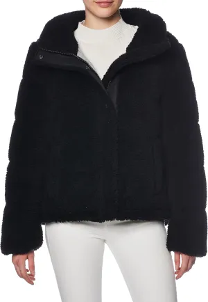 Calvin Klein Women's Faux Sherpa Coat