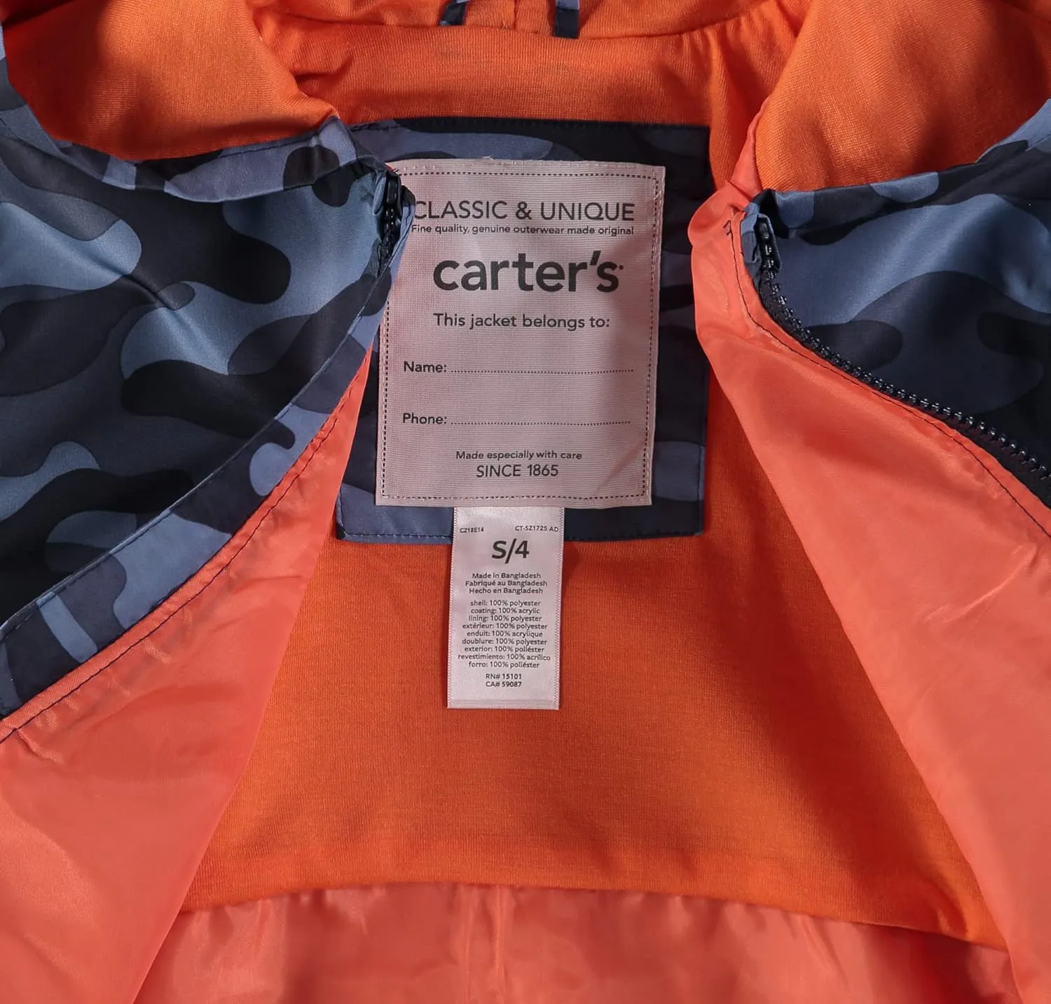 Carter's Boys' His Favorite Rainslicker Rain Jacket