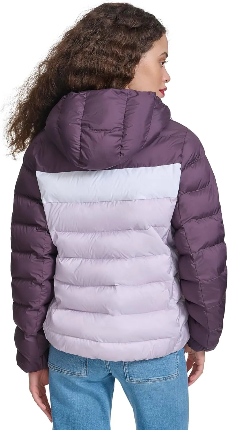 Champion Women's Quilted Coat Packable Puffer Jacket with Hood