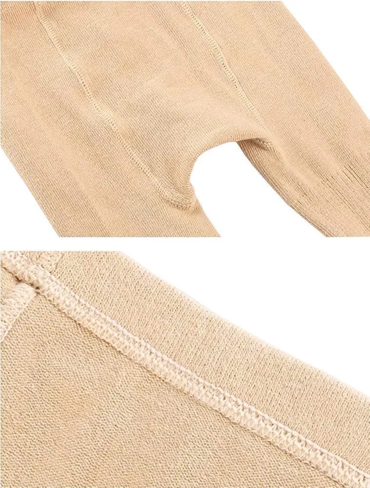 CHUNG Toddler Little Girls Cotton Tights Footed Thick Winter Cable Knit Legging Pantyhose Stocking