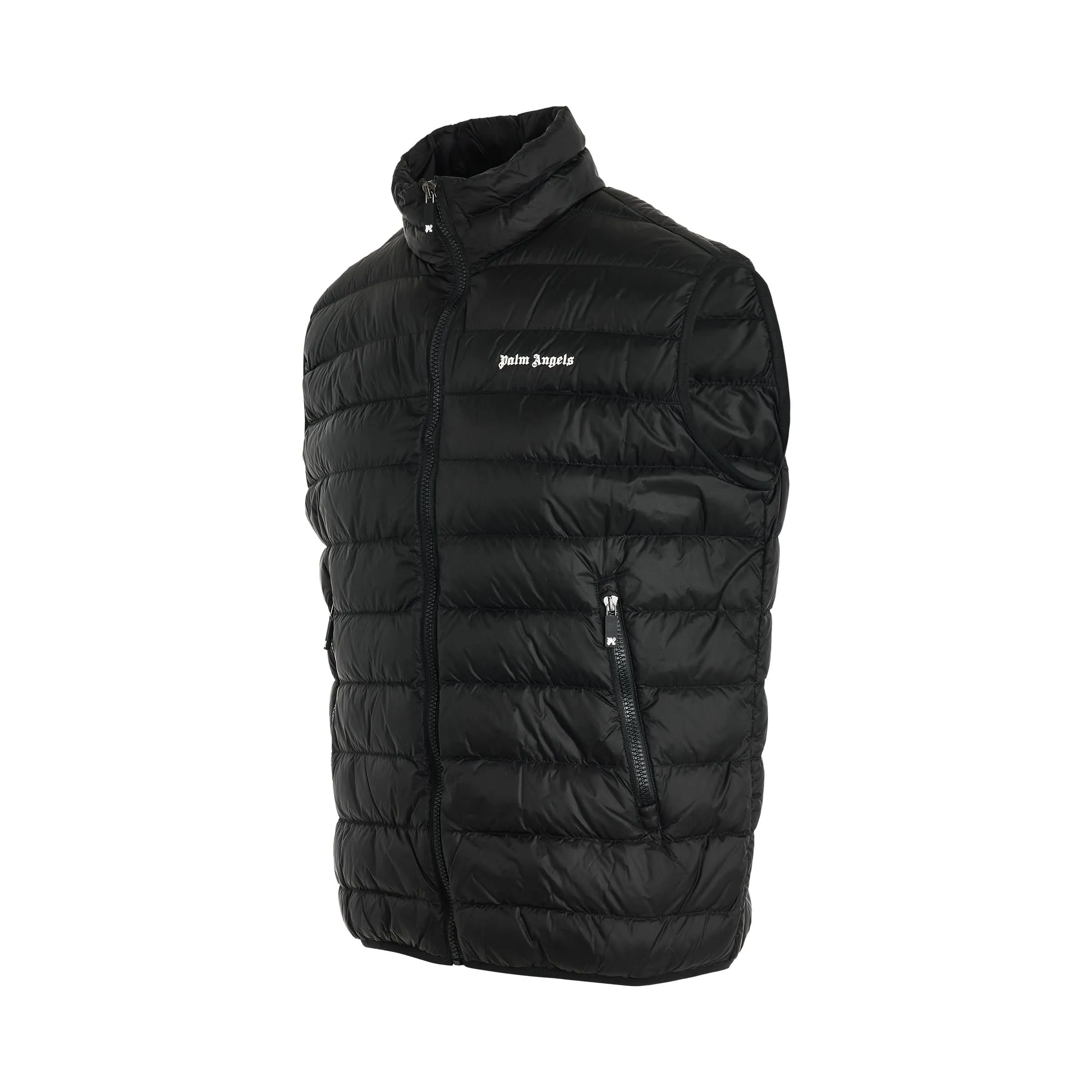 Classic Logo 100 GR Vest in Black/Off White