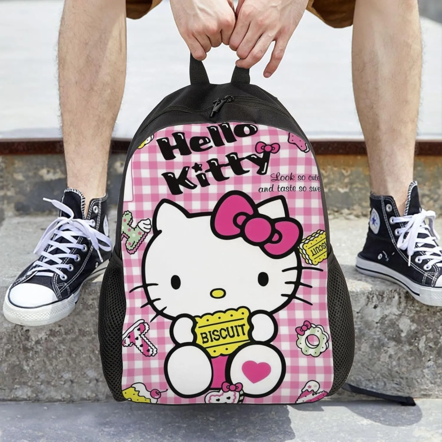 College Student Backpack, Fashionable Student Backpack, Laptop Backpack, Suitable For School Outdoor Travel, 57556