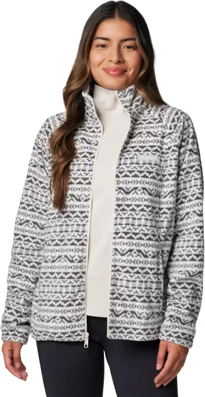 Columbia Women's Benton Springs Printed Full Zip