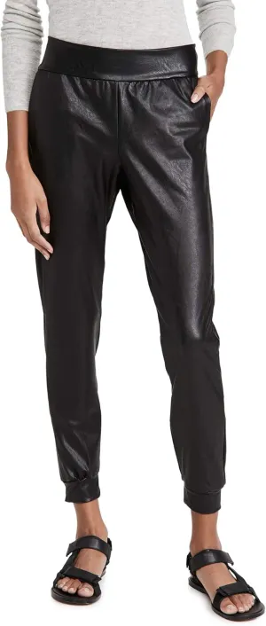 commando Women's Faux Leather Jogger