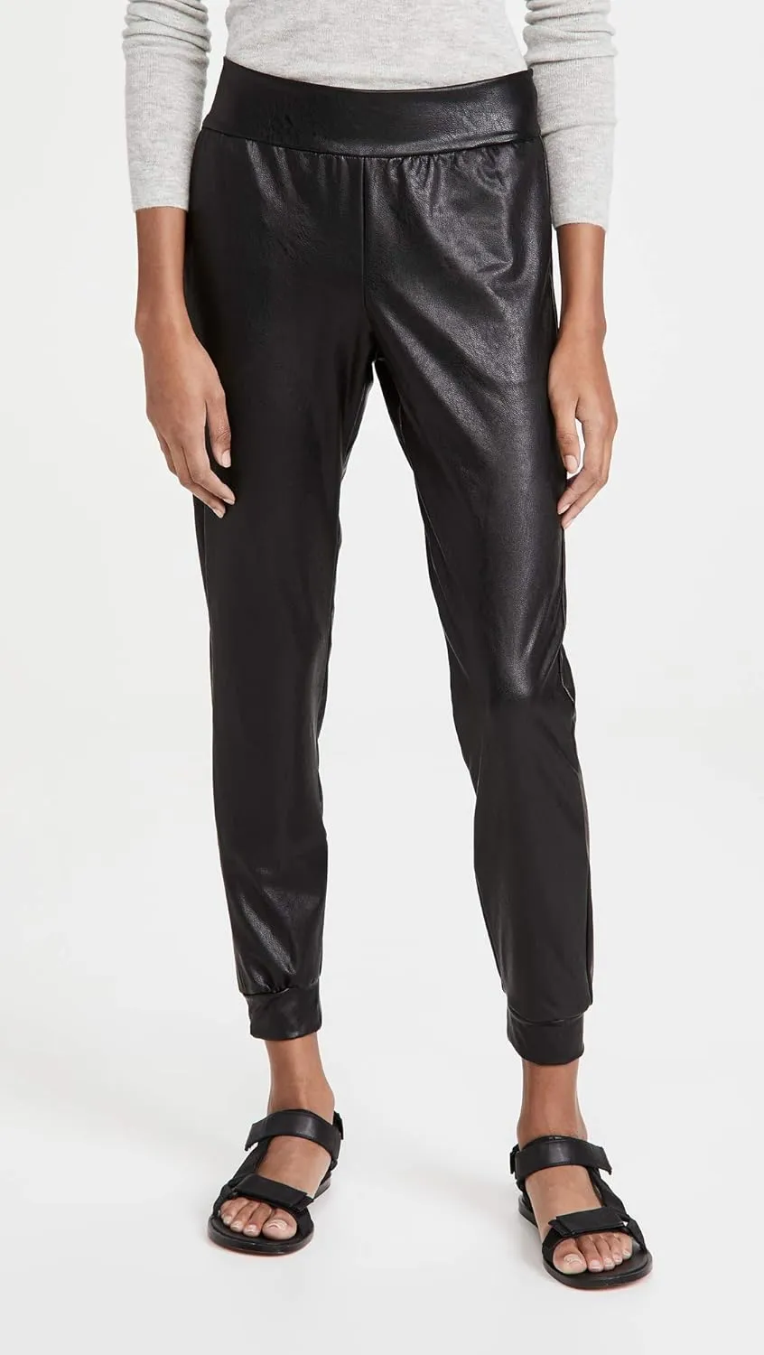 commando Women's Faux Leather Jogger