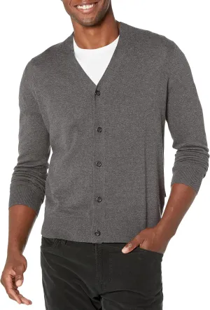 DOCKERS Mens Regular Fit Long Sleeve Cardigan Sweater