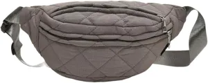 Fashionable Crossbody Bag Casual Waist Pack Shoulder Bags with Multiple Compartments and Adjustable Strap