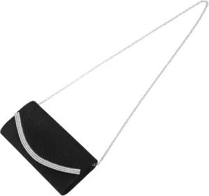 Fashionable Evening Bag Women Clutch Purse Chain Strap Envelope Bag for Prom Wedding