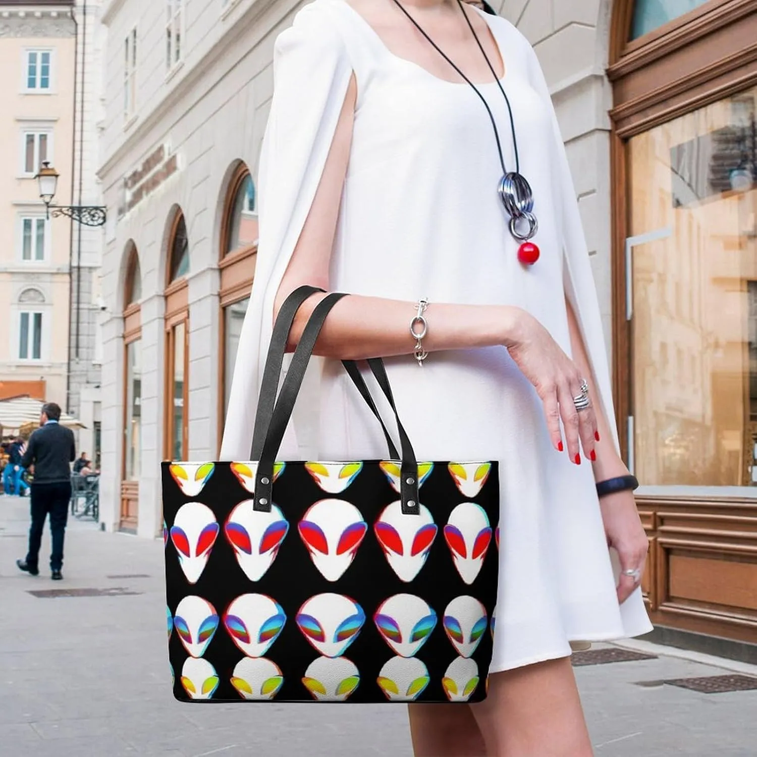Fashionable Laptop Tote Bag For Women & Men, Large Work Commuter Bag