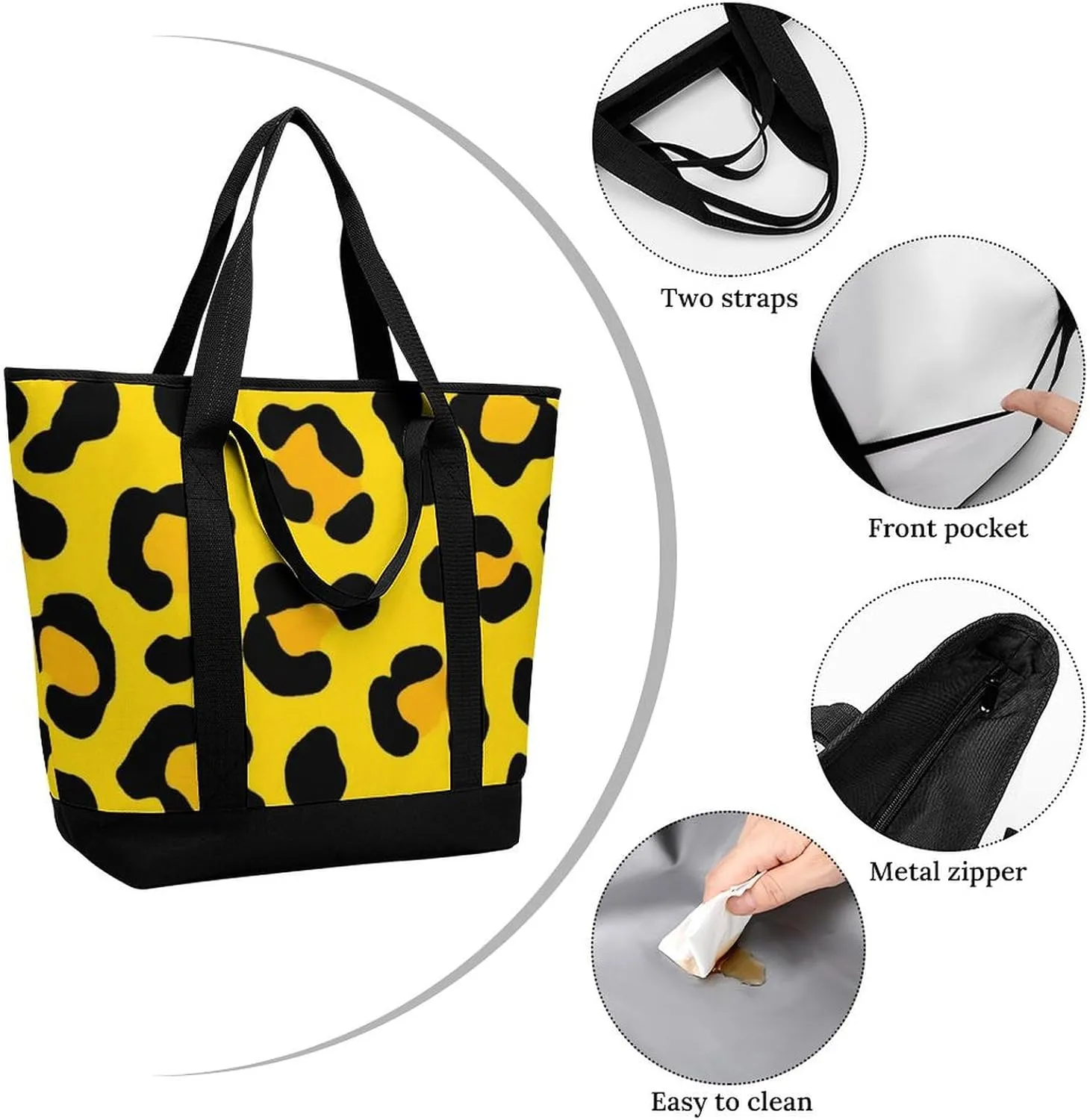 Fashionable Large Thermal Tote Bag Insulated Work/Commute Bag For Women & Men