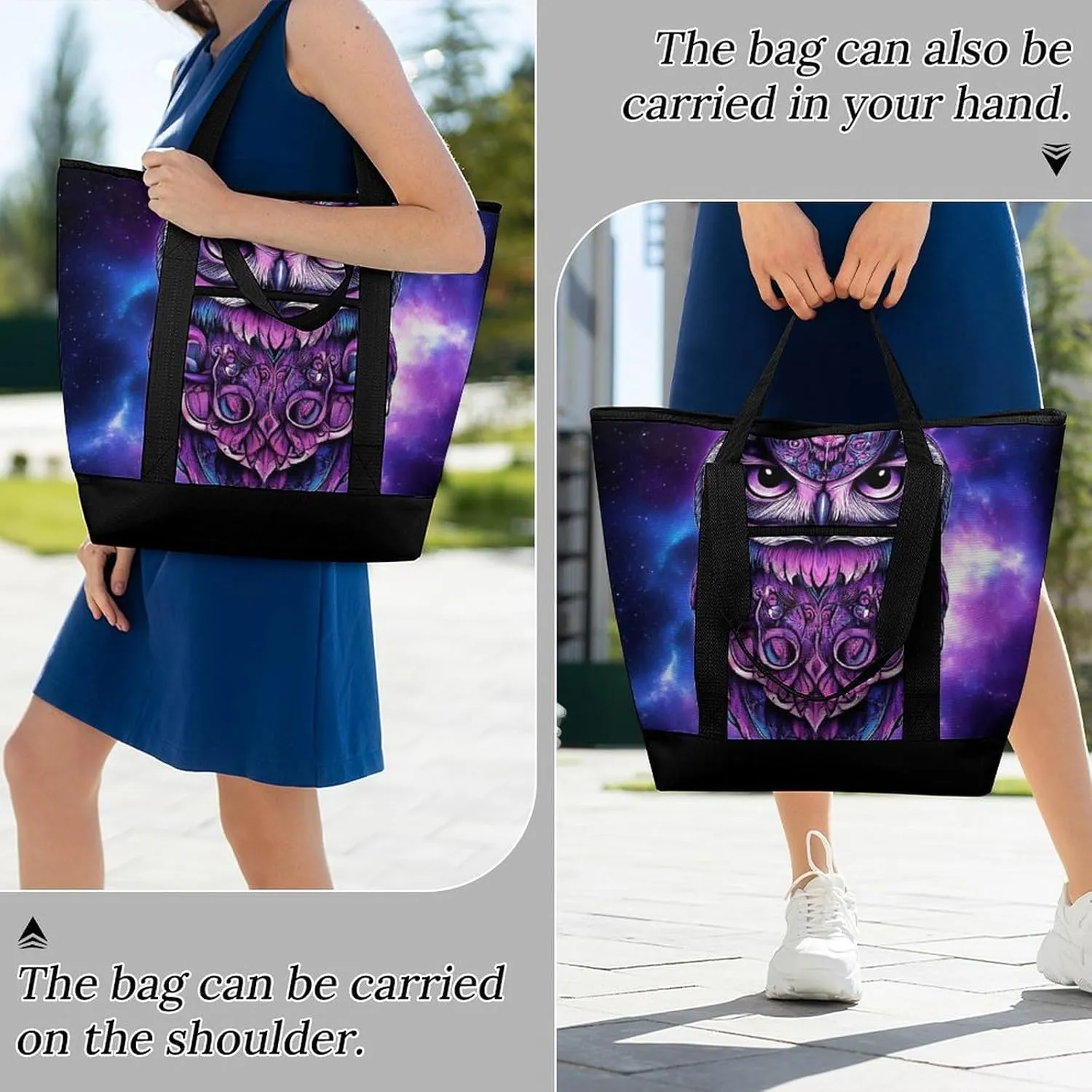 Fashionable Large Thermal Tote Bag Insulated Work/Commute Bag For Women & Men