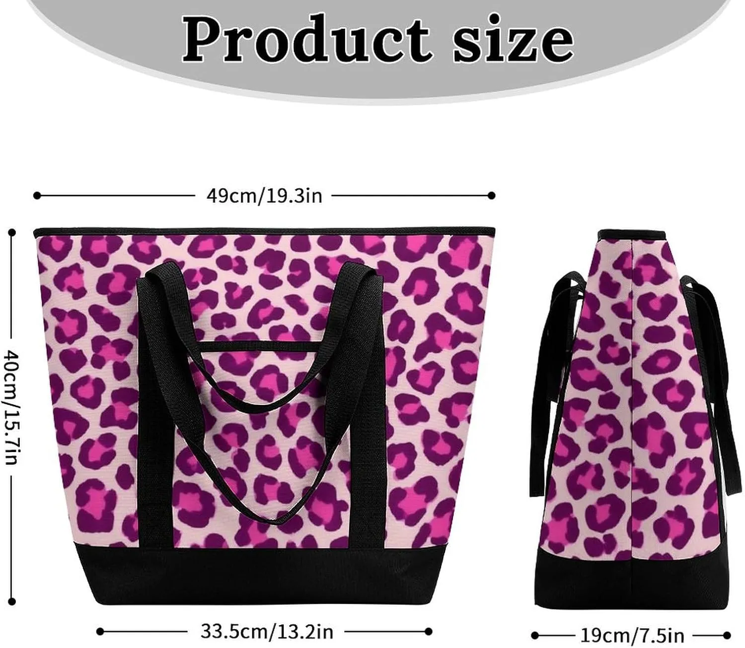 Fashionable Large Thermal Tote Bag Insulated Work/Commute Bag For Women & Men