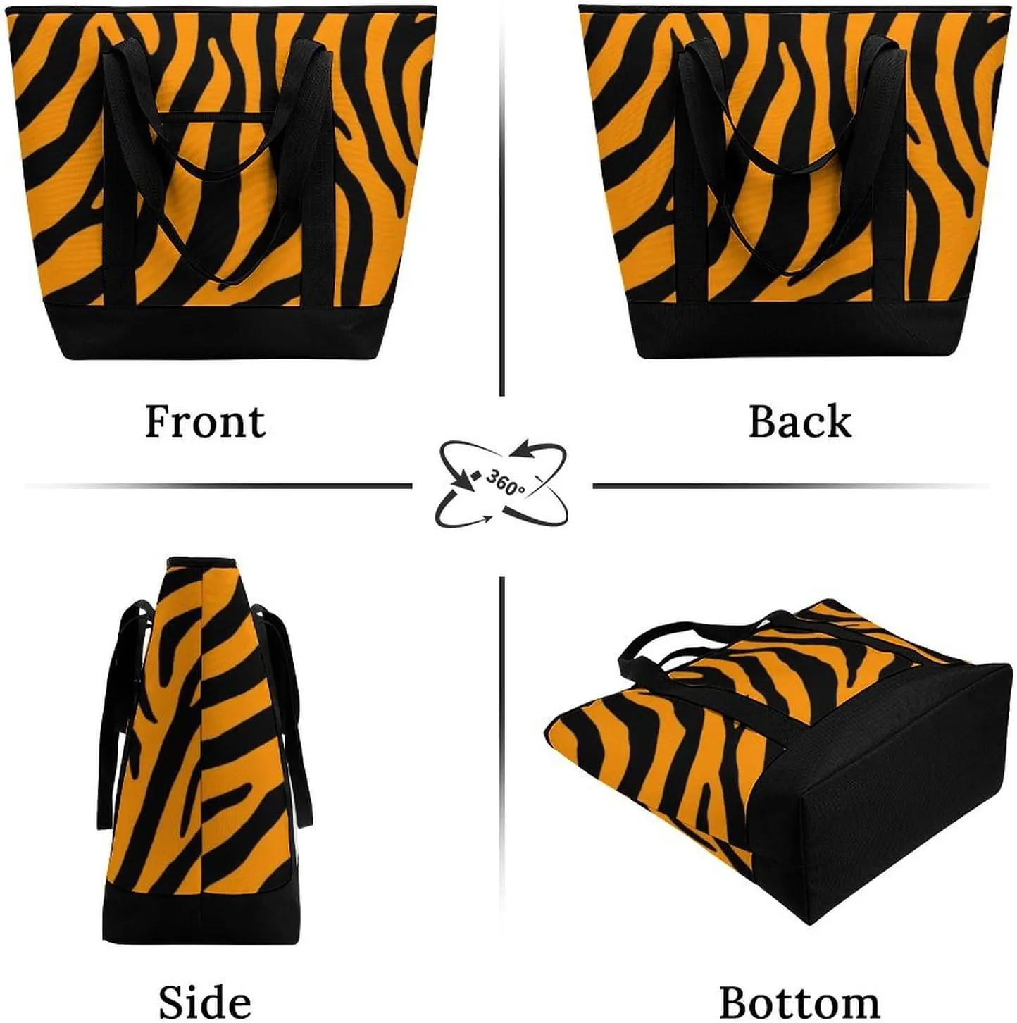 Fashionable Large Thermal Tote Bag Insulated Work/Commute Bag For Women & Men
