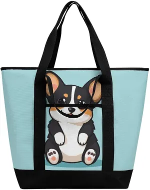 Fashionable Large Thermal Tote Bag Insulated Work/Commute Bag For Women & Men