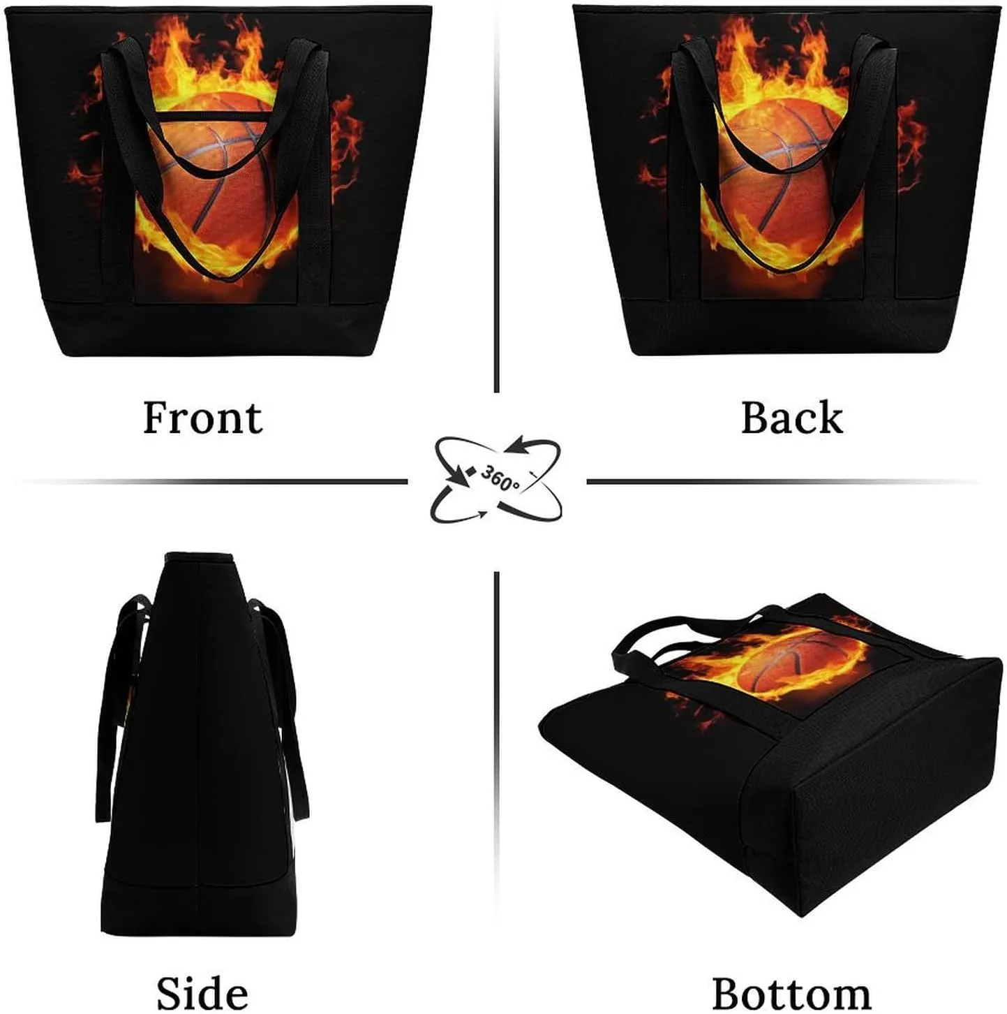 Fashionable Large Thermal Tote Bag Insulated Work/Commute Bag For Women & Men