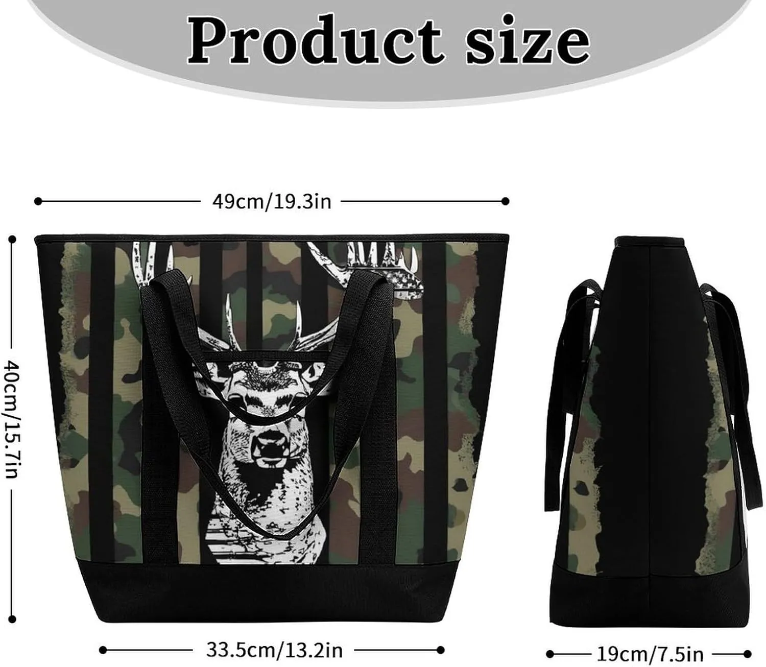 Fashionable Large Thermal Tote Bag Insulated Work/Commute Bag For Women & Men