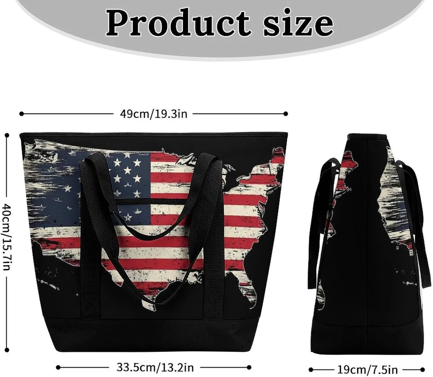 Fashionable Large Thermal Tote Bag Insulated Work/Commute Bag For Women & Men