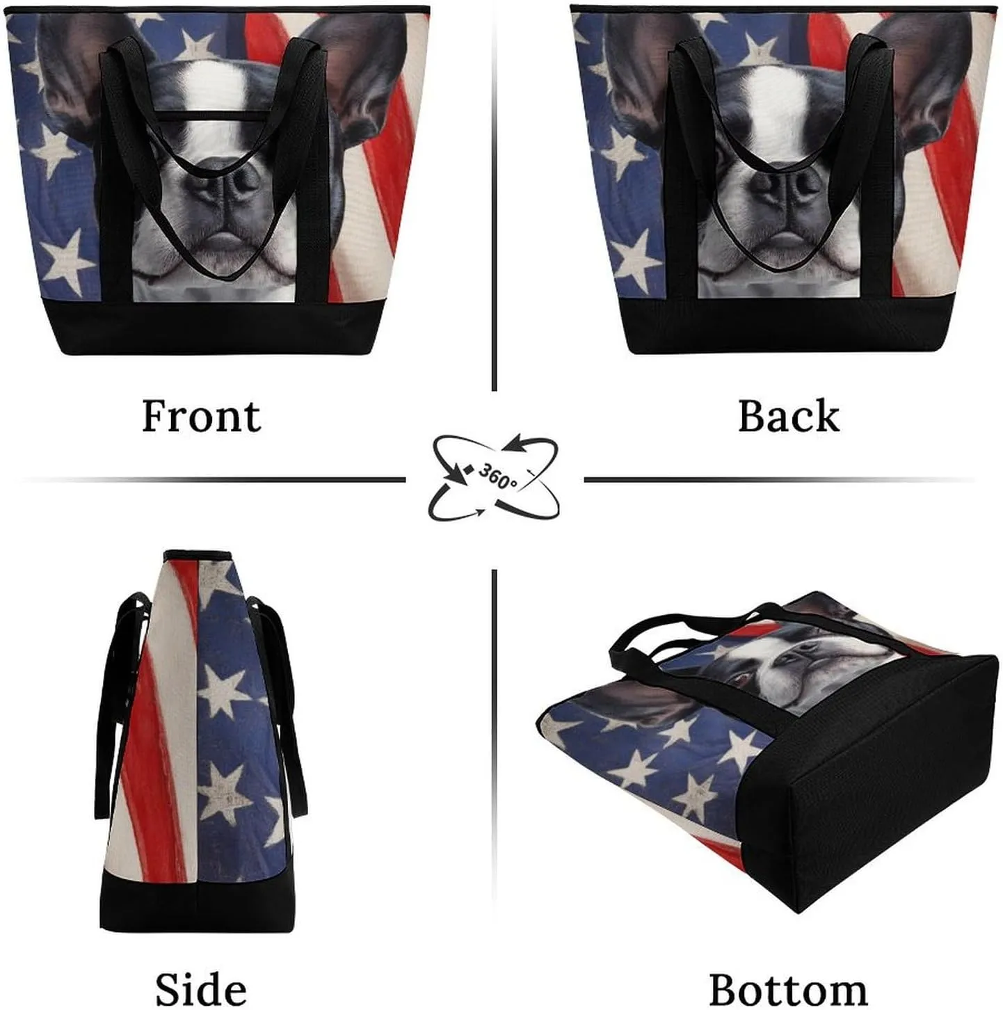 Fashionable Large Thermal Tote Bag Insulated Work/Commute Bag For Women & Men