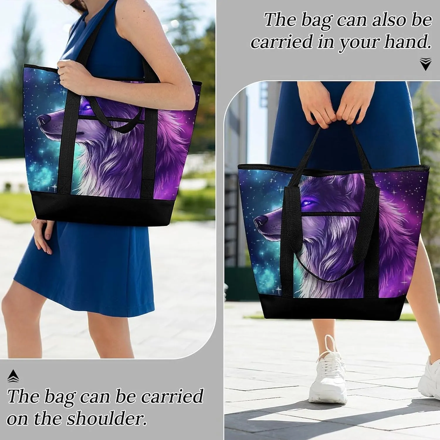 Fashionable Large Thermal Tote Bag Insulated Work/Commute Bag For Women & Men