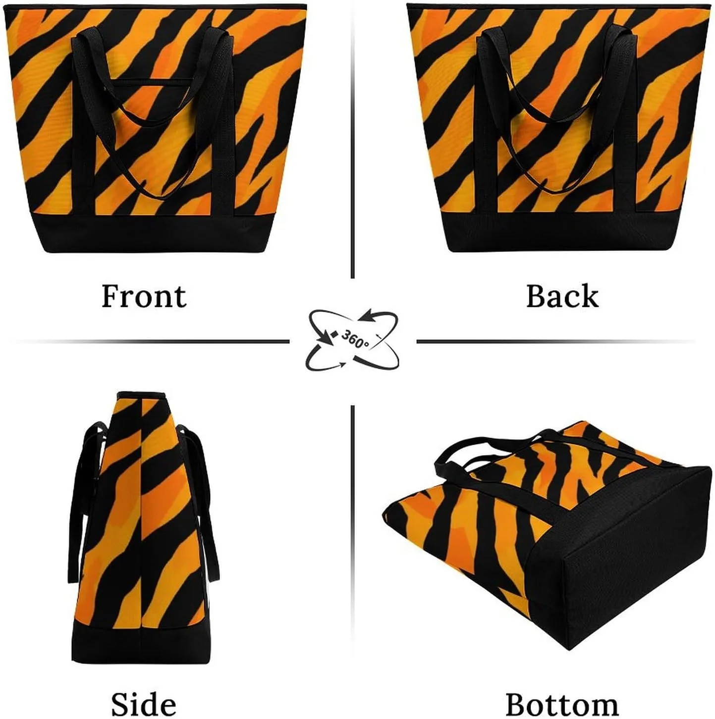Fashionable Large Thermal Tote Bag Insulated Work/Commute Bag For Women & Men
