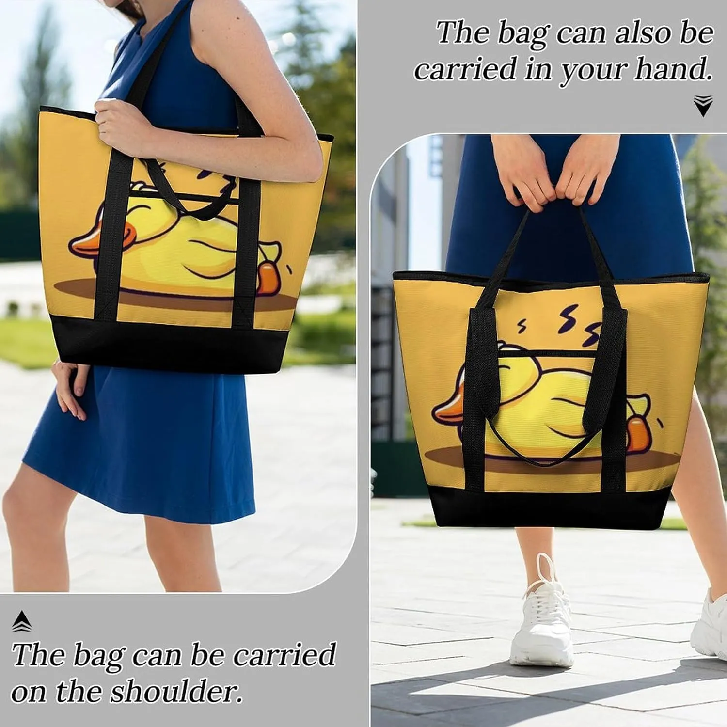 Fashionable Large Thermal Tote Bag Insulated Work/Commute Bag For Women & Men
