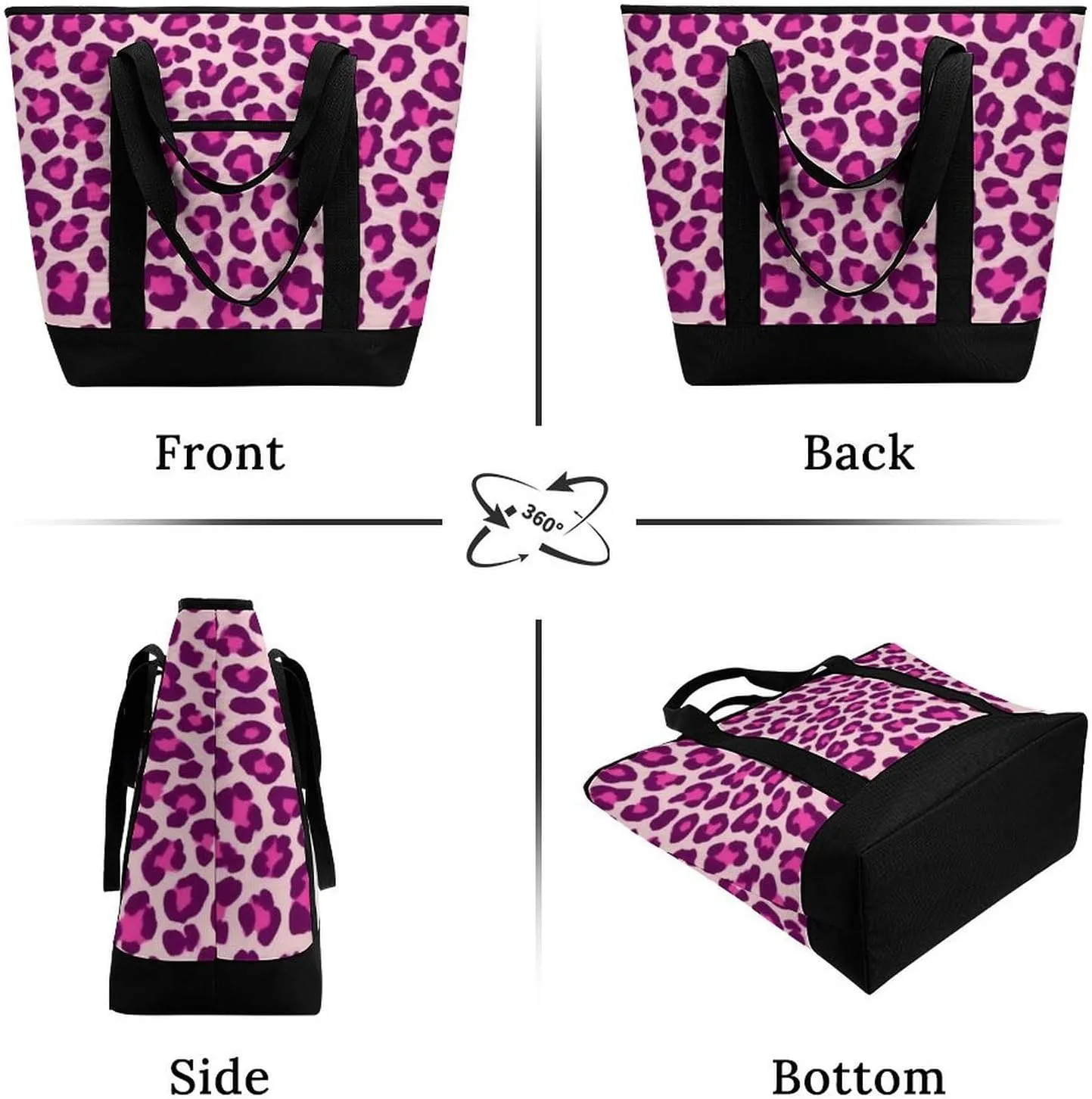 Fashionable Large Thermal Tote Bag Insulated Work/Commute Bag For Women & Men