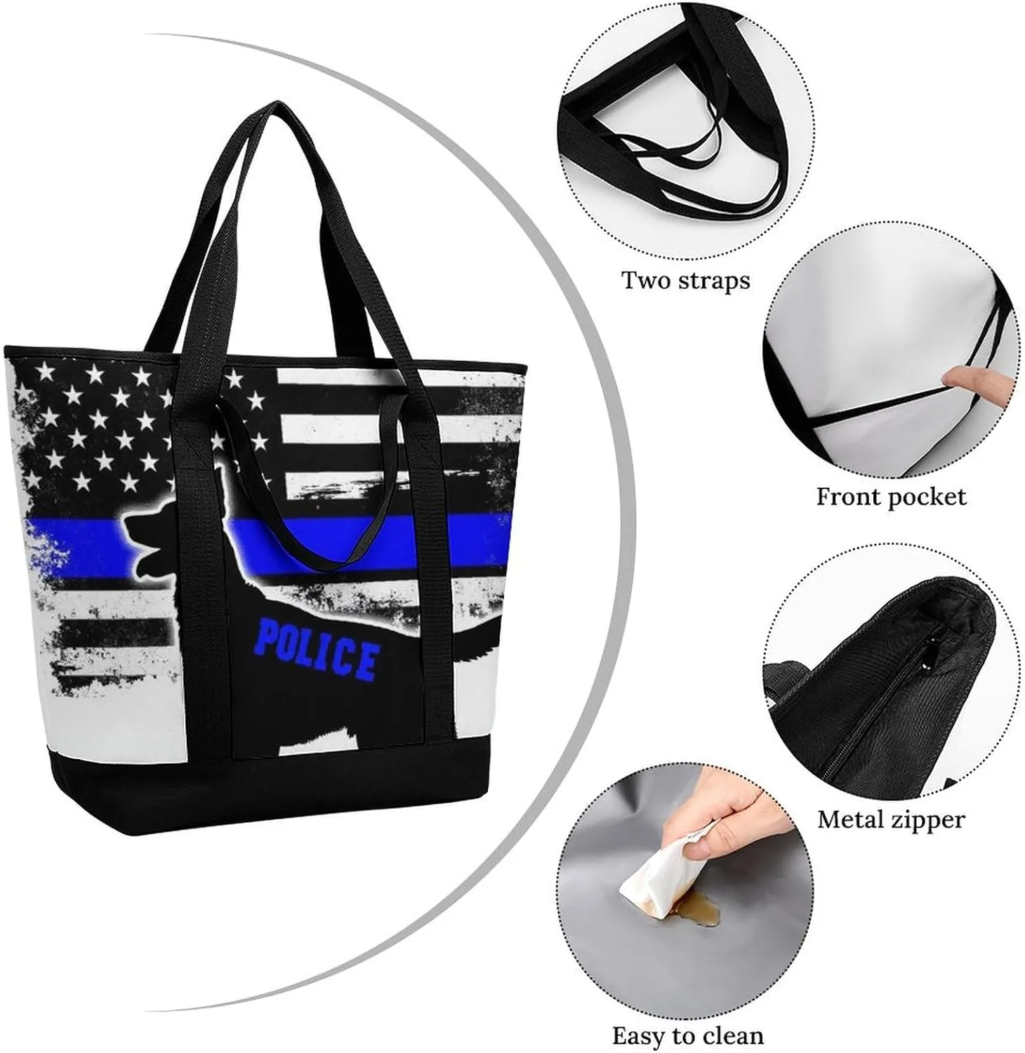 Fashionable Large Thermal Tote Bag Insulated Work/Commute Bag For Women & Men