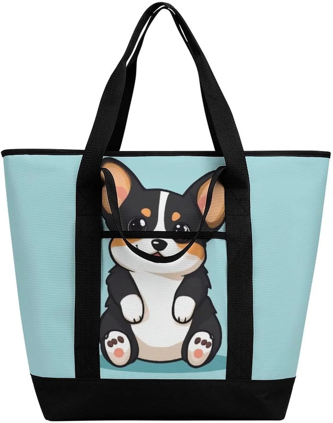 Fashionable Large Thermal Tote Bag Insulated Work/Commute Bag For Women & Men