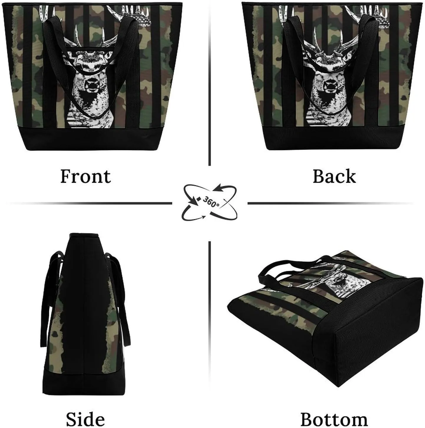 Fashionable Large Thermal Tote Bag Insulated Work/Commute Bag For Women & Men