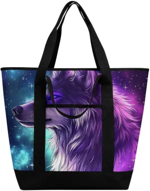 Fashionable Large Thermal Tote Bag Insulated Work/Commute Bag For Women & Men