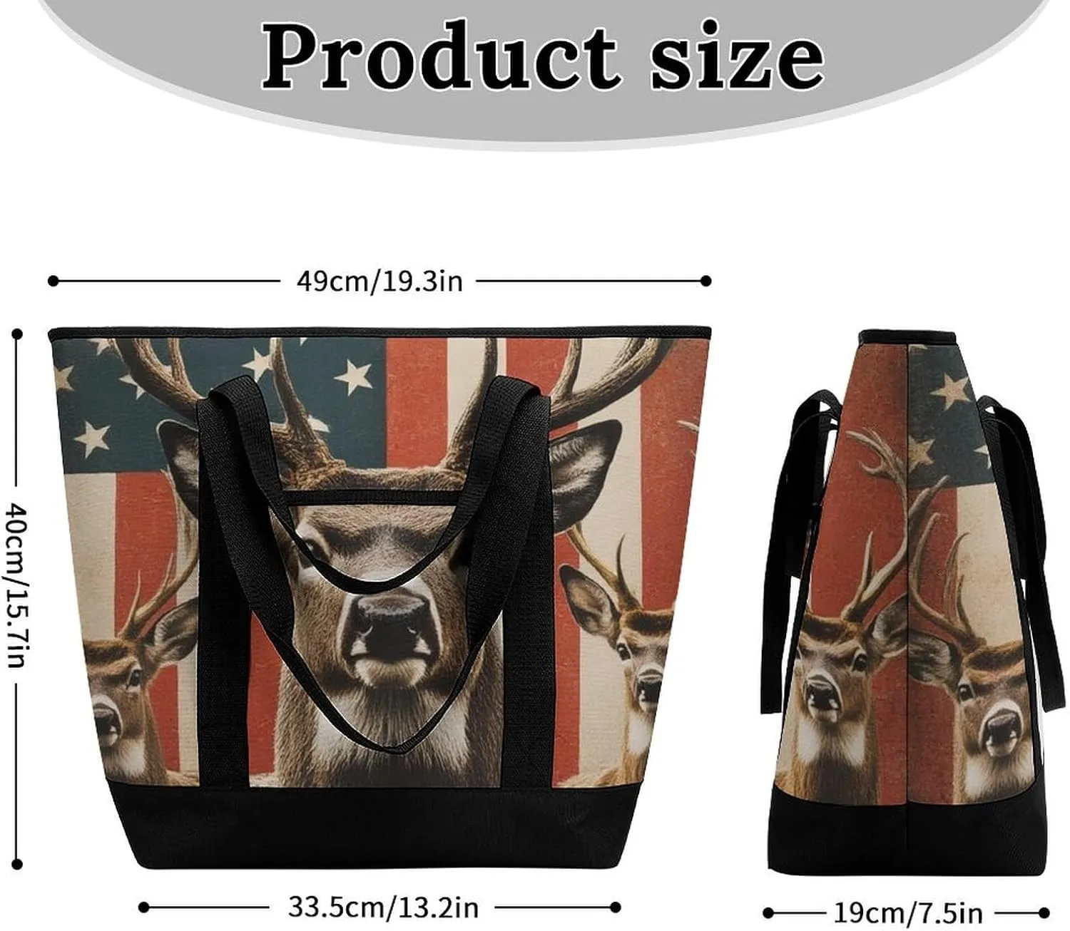Fashionable Large Thermal Tote Bag Insulated Work/Commute Bag For Women & Men