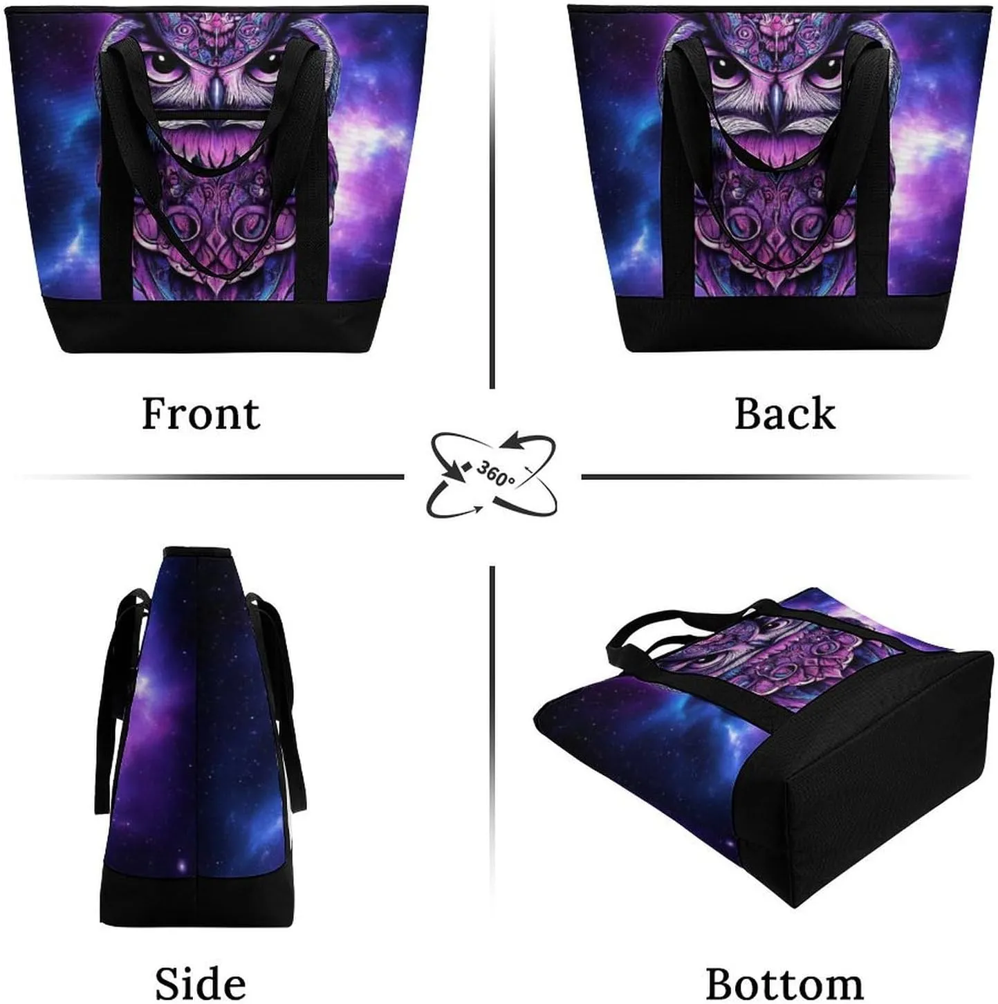 Fashionable Large Thermal Tote Bag Insulated Work/Commute Bag For Women & Men
