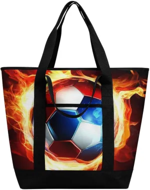 Fashionable Large Thermal Tote Bag Insulated Work/Commute Bag For Women & Men